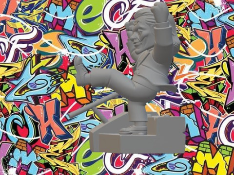 Palhaço Modelo de Impressão 3D