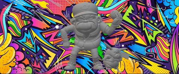 古いアッシュケッチャム 3Dプリントモデル .c4d .max .obj .3ds .fbx .stl .blend 