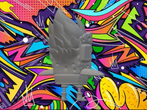 Дбз Губка Боб 3D Принт Модель