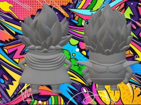 Dbz minion 3D Print Model