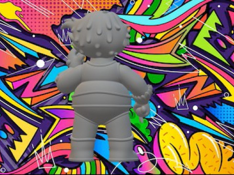 होमर लायनमर 3D प्रिंट मॉडल