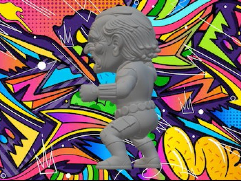 Viúva Negra Velha Modelo de Impressão 3D