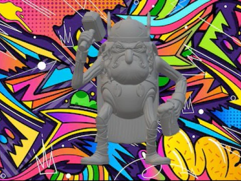 Vieja viuda negra Modelo de impresión 3D