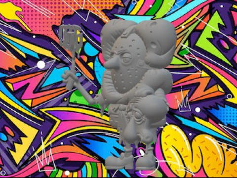 Bob Esponja dia das bruxas Modelo de Impressão 3D