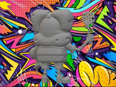 SpongeBob halloween 3D Print Model
