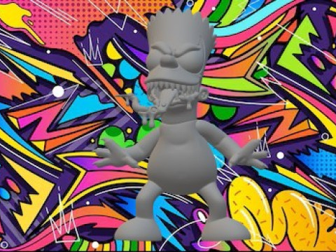 Bart 3D Baskı Modeli