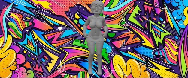 Luanne Van Houten 3D Print Model .c4d .max .obj .3ds .fbx .stl .blend