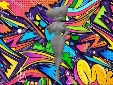 Peg pete gek 3D printmodel