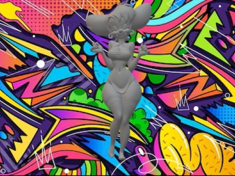 Peg Pete Pateta Modelo de Impressão 3D