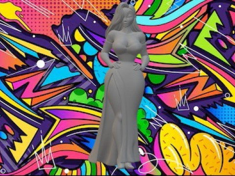 Кролик Джессіка 3D Принт Модель