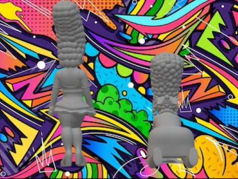 marge simpsons Modelo de Impressão 3D