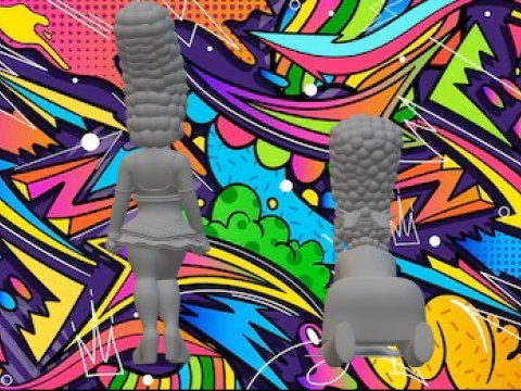Marge simpsons 3D Print Model