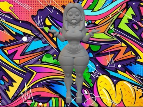 Франсин, американский папаша 3D Принт Модель