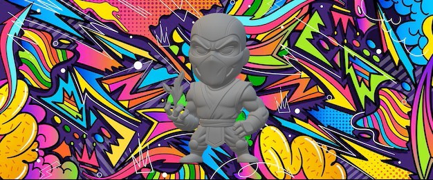 Subzero mortal kombat 3D Print Model .c4d .max .obj .3ds .fbx .stl .blend 