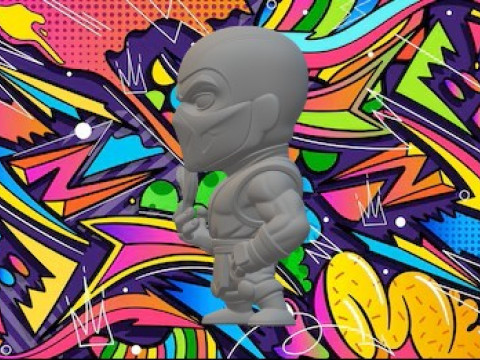 Subzero mortal kombat 3D Print Model