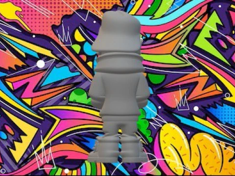 Rapper 3D Print Model