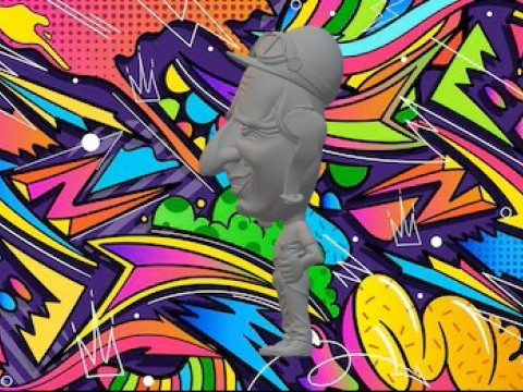 Legendy Juana Manuela Fangio F1 Model do druku 3D