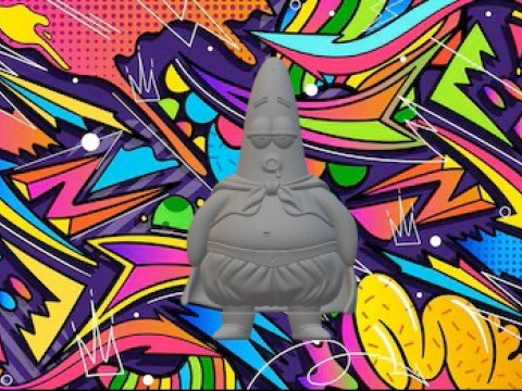 Патрік зірка dbz 3D Принт Модель