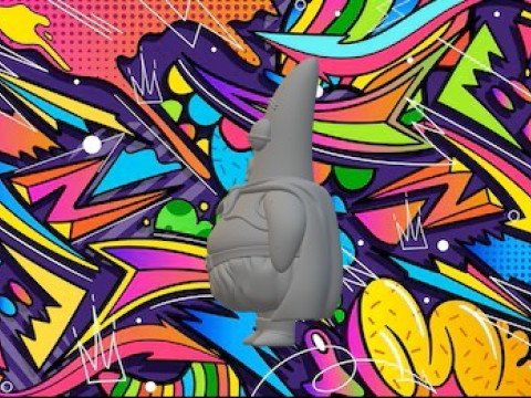 Patrick star dbz 3D Print Model