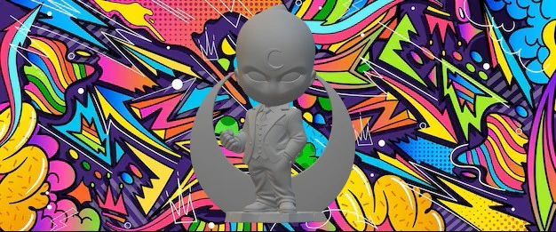 Moon Knight 3D Print Model .c4d .max .obj .3ds .fbx .stl .blend 