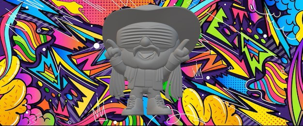 WWEマッチョマン 3Dプリントモデル .c4d .max .obj .3ds .fbx .stl .blend 