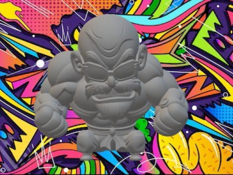 Mestre Kame 3D printmodel
