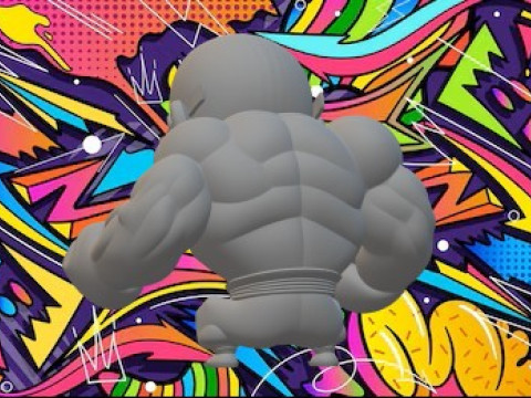 Mestre Kame 3D Baskı Modeli