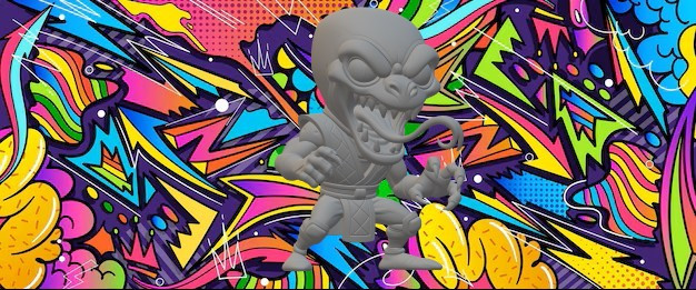 Repitile mk 3D Print Model .c4d .max .obj .3ds .fbx .stl .blend 