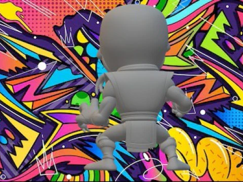 सरीसृप एम.के 3D प्रिंट मॉडल