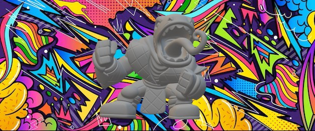 Repitile mk 3D Print Model .c4d .max .obj .3ds .fbx .stl .blend