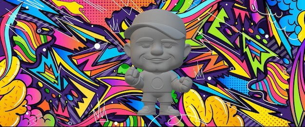 John Cena Modèles 3D en vedette .c4d .max .obj .3ds .fbx .stl .blend 