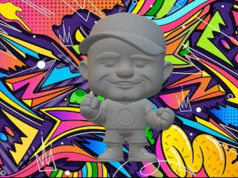 John cena Modelo de Impressão 3D