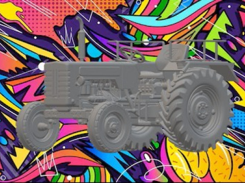 Tractor 3D printmodel