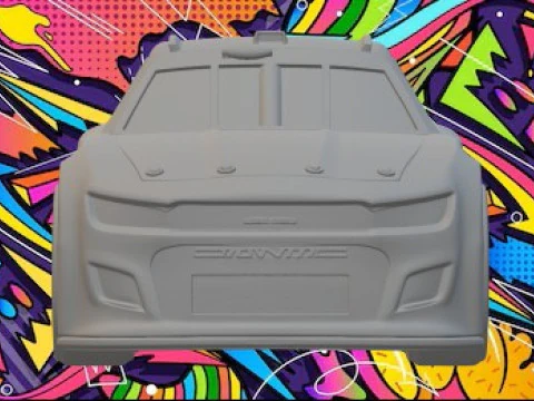 Nascar car 3D Print Model