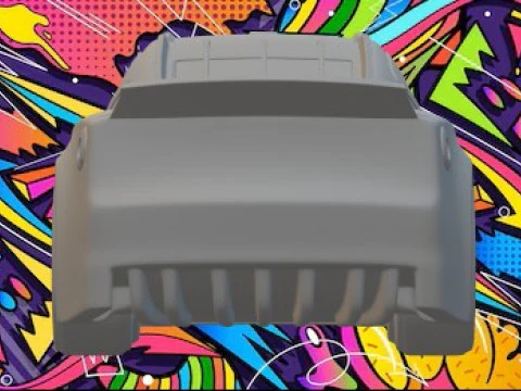 Nascar car 3D Print Model