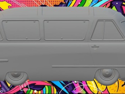 Urss van 3D Print Model