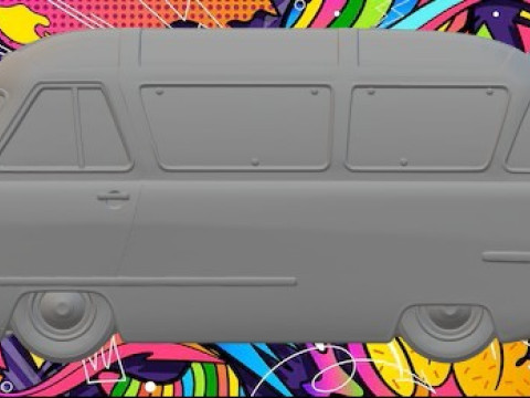 Urss van 3D Print Model