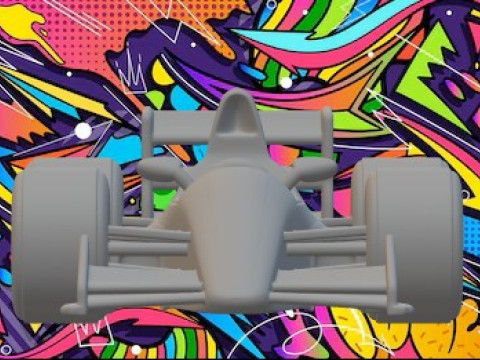 F1 ferrari 1990s 3D Print Model