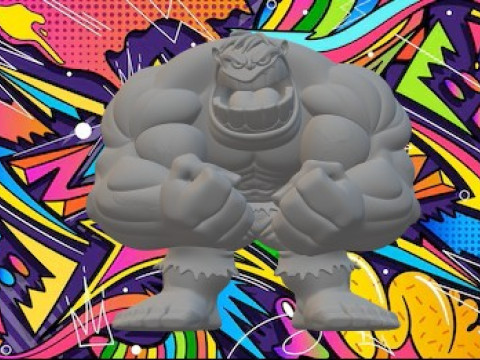 Hulk 3D Print Model