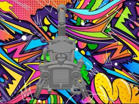 Balapan Aneh Chuggabug Arkansas Model Cetak 3D