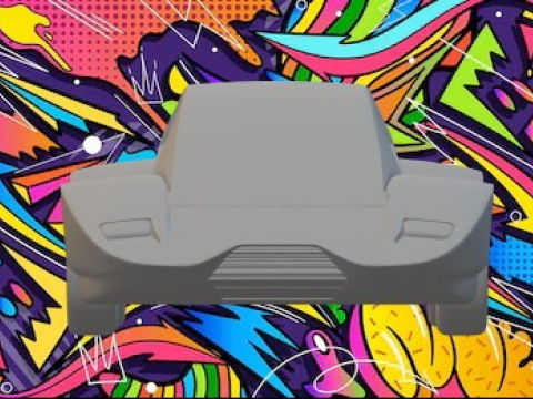 轮子 3D 打印模型