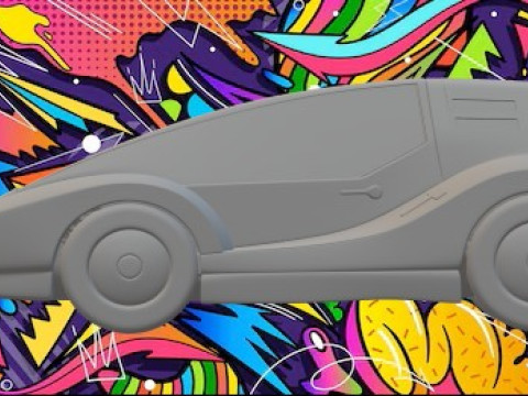 轮子 3D 打印模型