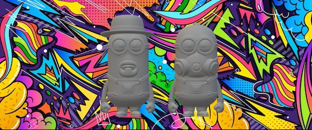 Servitori spezzati Modello di stampa 3D .c4d .max .obj .3ds .fbx .stl .blend 