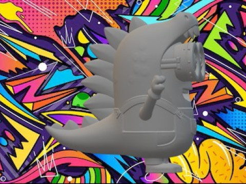 Servi Modello di stampa 3D