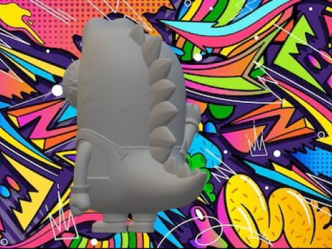 Servi Modello di stampa 3D