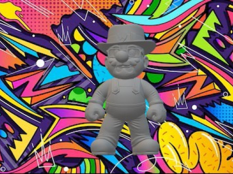 Valter branco Modelo de Impressão 3D