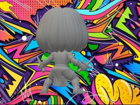 Mileena robi Mortal Kombat Model do druku 3D