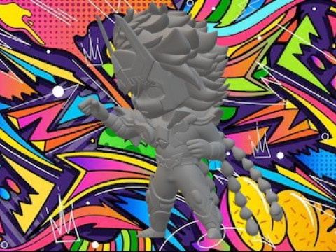 Ikki de Fnix 3D Print Model