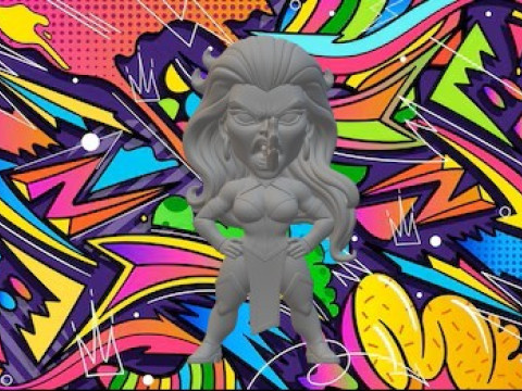 Śmiertelna walka Sindel Model do druku 3D