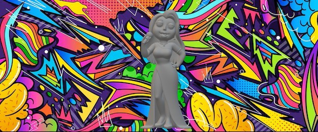 Hayley Smith 3D Print Model .c4d .max .obj .3ds .fbx .stl .blend 